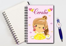 Cahier et stylo personnalisés