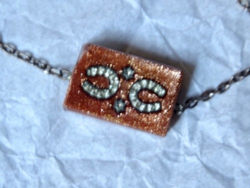 Collier vintage pendentif
