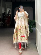 Ethnique paithani soie - paithani,
