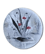 Magnet - peinture sur toile -