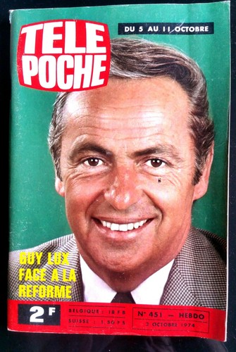 Télé poche 10 - poche, 2/10/1974