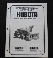 Kubota séries tracteur - b,