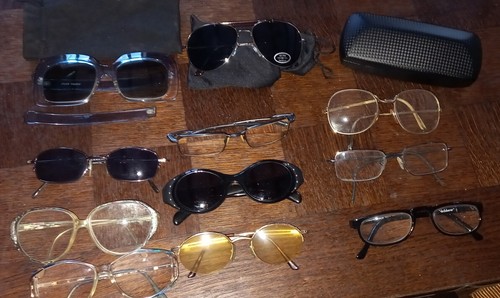 Lot lunettes anciennes - lot,