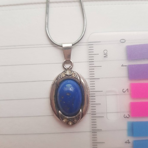 Pendentif argent sterling - en,