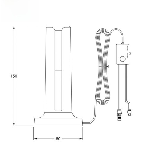 Antenne numérique dbi - antenne, tv