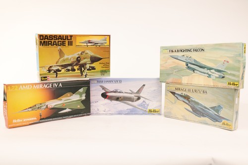 Heller lot 5 maquettes - heller,,