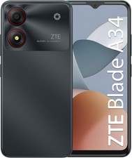 Cellulaire Smartphone Nubie ZTE Blade A34 4g 4GB+64GB 6,6 " Grey Gris