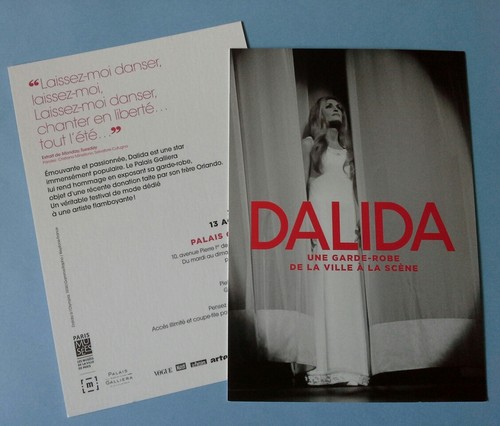 Dalida lot flyers identiques - 2,