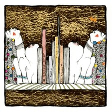 ❤️ 2011 oeuvre originale art curiosa erotica lulu amere or encre de Chine unique