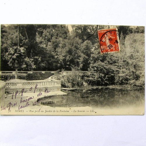 Cpa nîmes 1909 vue - 1909, prise