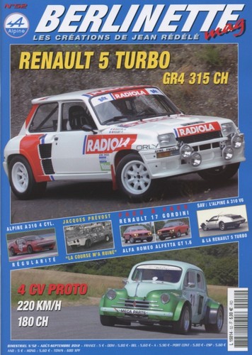 Berlinette mag du - berlinette, n°52