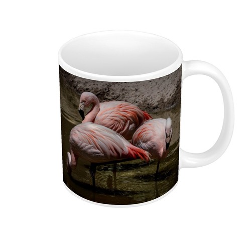 Tasse céramique mug flamants - céramique,