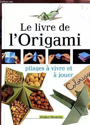 Livre origami - livre, l'origami
