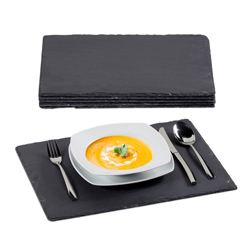 Assiettes ardoise - assiettes, en