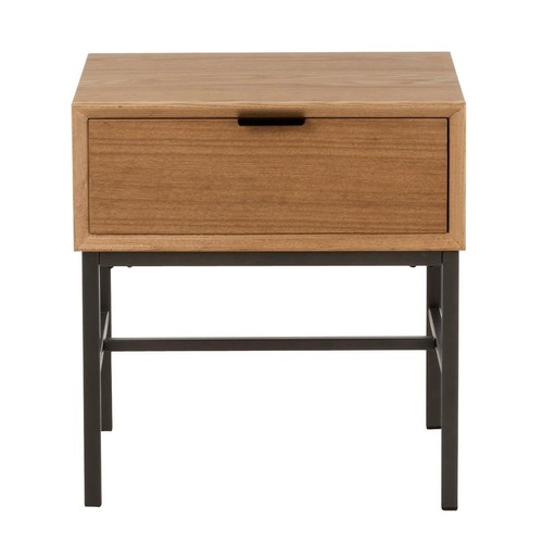 Table chevet bois - en,