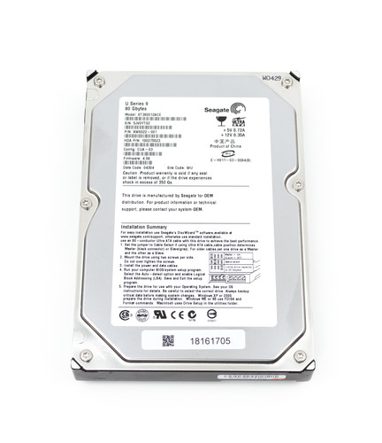 Seagate disque dur 80go - disque,