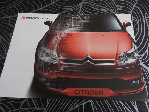 Catalogue depliant citroen - depliant, c4