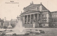 Feldpost année 1917 verch.v. Berlin n. Darmstadt Königliches Schauspielhaus