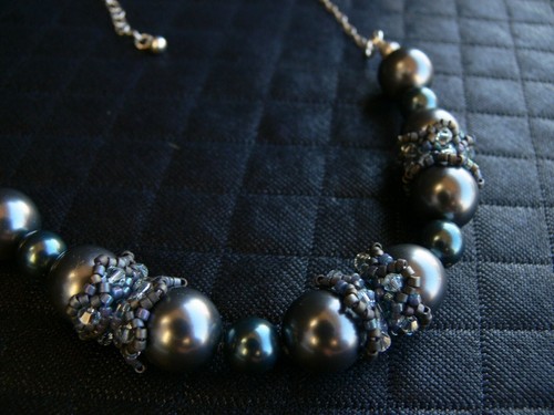 Swarovski crystal necklace - crystal,