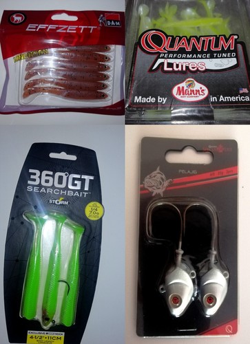 Lot revendeur leurres souples - revendeur,