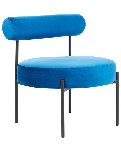 Fauteuil design bleu marine - fauteuil,