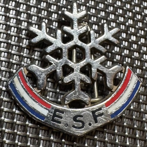 Médaille ski flocon esf - mÉdaille,