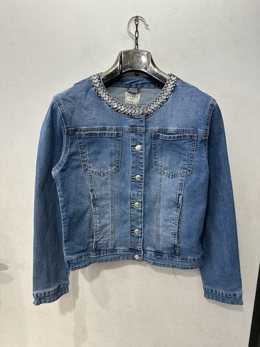 Veste jean avec - en,