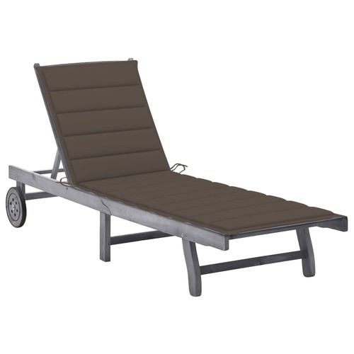 Acacia chaise longue - acacia,