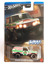 MINIATURE HOT WHEELS 1/64 RANGE ROVER CLASSIC CASTROL HW SPEED GRAPHICS