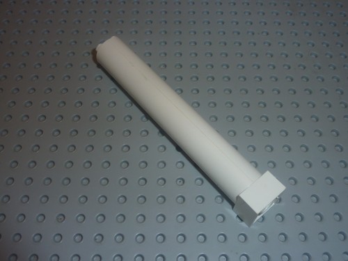 Lego white support pillar - support,