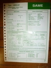 1000 6-AT - Fiche Technique Same