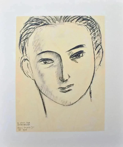 Henri matisse jeune homme - henri, :