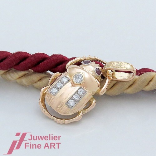 Pendentif scarabée avec - -,