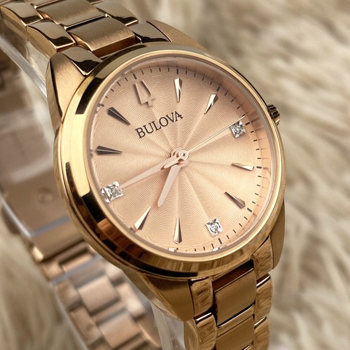 Bulova sutton rose gold - bulova,