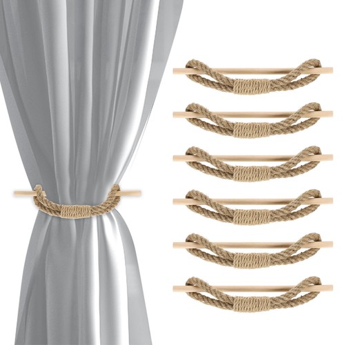 Pack pour rideaux jute - rideaux,