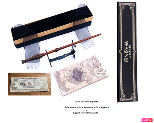 Baguette wand luna lovegood - luna, 2