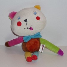 Doudou Chat Ours Du Pareil au même Dpam - Multicolore