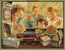 PUB BISCUITS LU Rfjs-POSTER HQ 45x60cm d'une AFFICHE VINTAGE