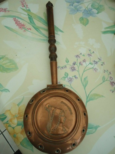 Ancienne bassinoire cuivre - ancienne,