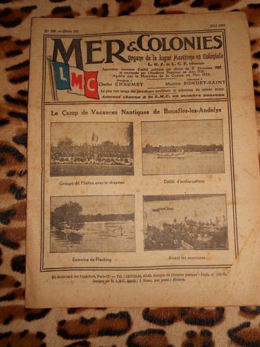 Revue mer colonies ligue - -,