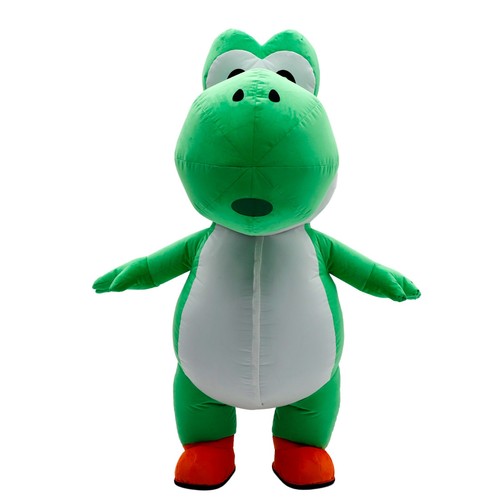 Plush green yoshi inflatable - green,