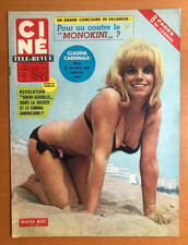 ►CINE REVUE 30/1964-CLAUDIA CARDINALE-RIKA ZARAI-SHEILA- BARDOT- DENEUVE- CASSEL