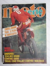 MOTO VERTE N° 93 / enduro 250 MZ usine - SWM TF3/ 350 Italjet-Bultaco/usine KTM