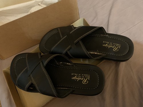 Sandale mule cuir neuf 41 - en,