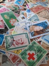 1 kilo VRAC - Timbres Poste /