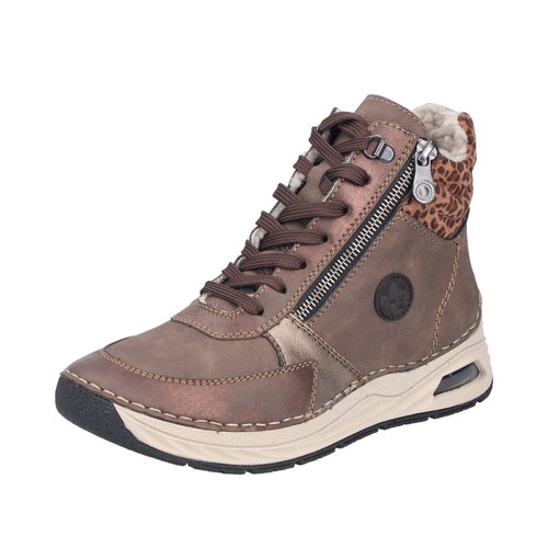 Rieker dames bottine chaude - dames,