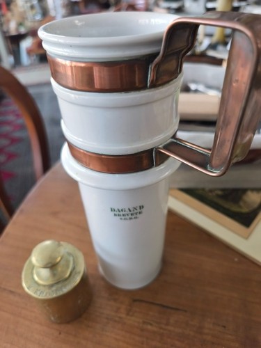 Pot chocolatiere bain marie - pot,
