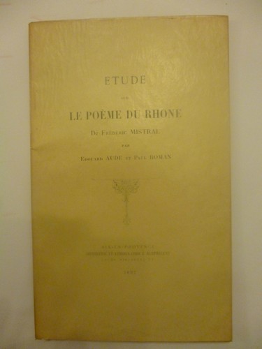 Felibrige aude roman etude - [felibrige],