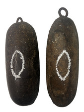 2 Poids d'horloge comtoise ou