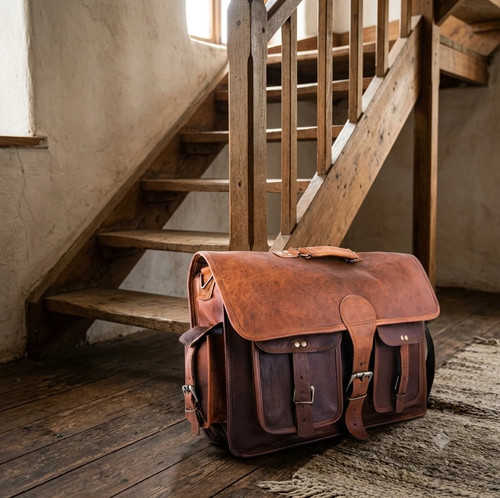 Sac besace vintage homme - homme, en